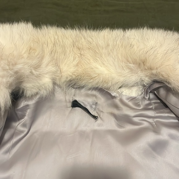 Vintage Natural Blue Fox Fur Coat xs - Picture 3 of 3